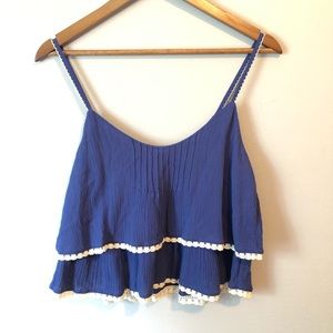 Small Nordstrom LUSH Flowy Boho Tank Top